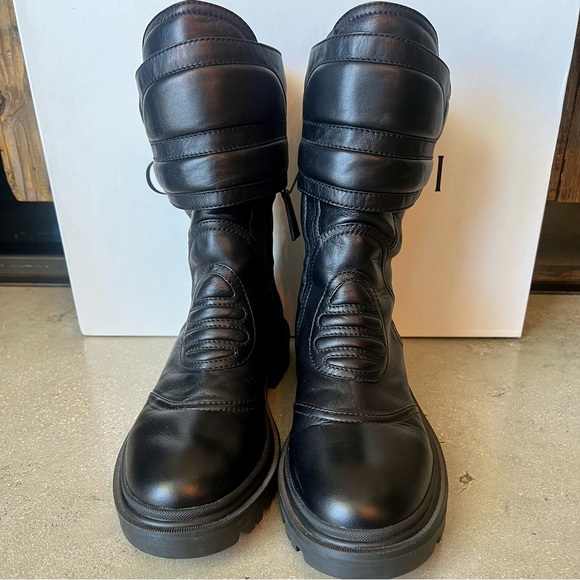CASADEI Pellame ELITE NERO Biker Boots
Size 37 - Picture 5 of 11